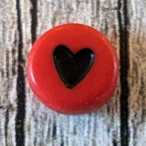 Red & Black Heart